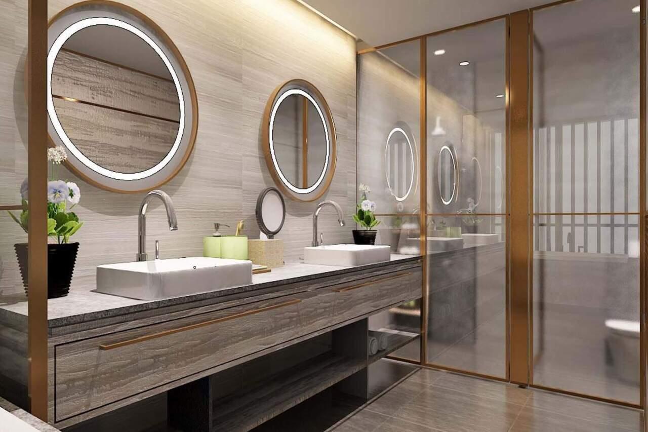 The Botanica Sanctuary Hotel ปุนจัก ภายนอก รูปภาพ Bathroom
